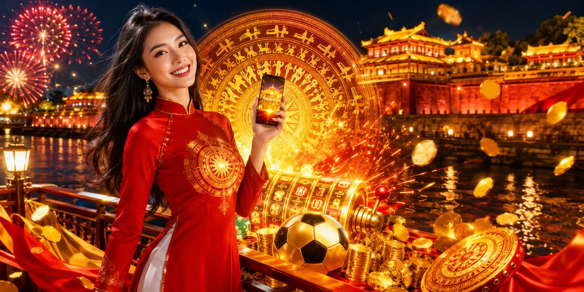 Người dùng tại Huế thưởng thức trò chơi slot trên điện thoại trong không gian yên tĩnh